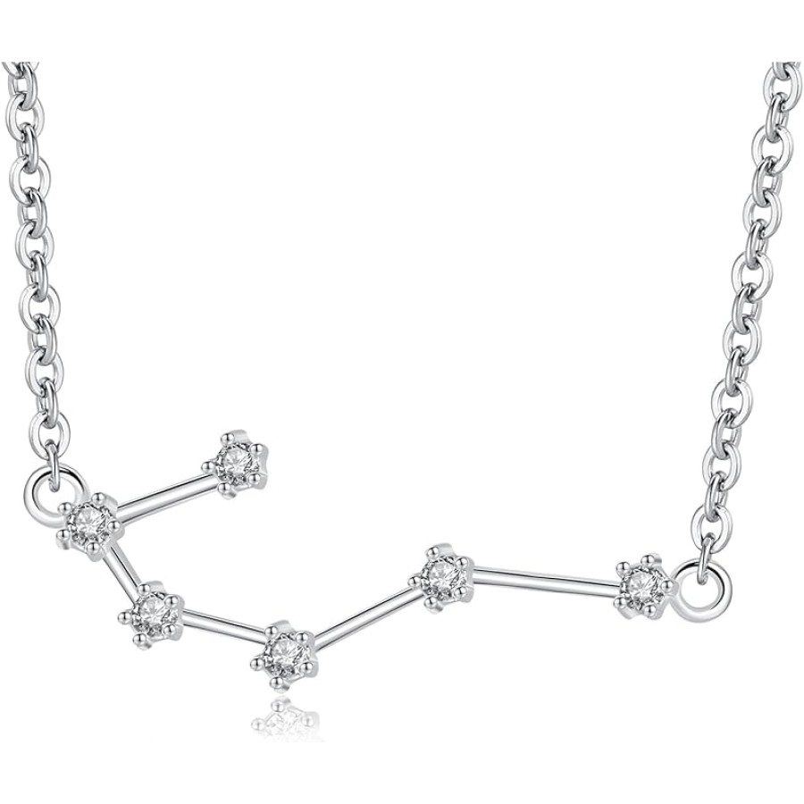 VIKI LYNN Zodiac Constellation Necklace Horoscope Jewelry for Women (Style: Cancer)